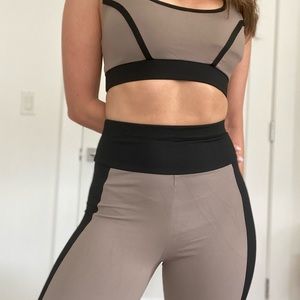 Colorblock Matching Set